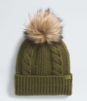 Gorro Oh Mega Fur Pom Mujer Verde