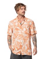 Camisa Stoked Hombre Hooks Naranjo