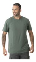 Polera Kivül Hombre Logo Reciclada Verde