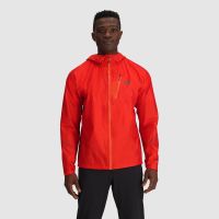 Chaqueta Outdoor Research Hombre Helium Rain Rojo