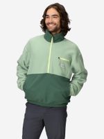 Polar Marmot Hombre Retro Rocklin Half Zip Verde