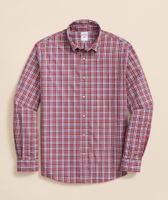 Camisa Brooks Brothers Hombre Ni Frdy Poplin Plaid Reg Rojo