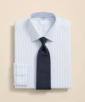 Camisa Brooks Brothers Hombre Ni Supima Stripe Ainsley Slim Celeste