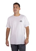 Polera Marmot Hombre Retro Logo Tee Blanco