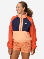 Polar Marmot Mujer Retro Rocklin Half Zip Naranjo