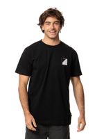 Polera Kivül Hombre Plomo Negro