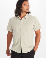 Camisa Marmot Hombre Aerobora Ss Beige