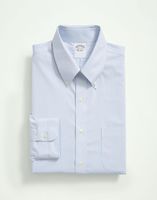 Camisa Brooks Brothers Hombre Ds Ni Sppt Pbd Slim - Candy Stp Azul
