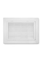 Celosía Ventilación 15x23 cm Nova Clip Blanco 50 un DVP