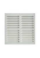 Celosía Ventilación Pvc Plana 30x30 Cm Blanco 1un Dvp