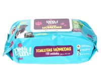 Toalla húmeda mascota 100 unidades
