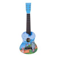 GUITARRA NIÑO 25 PULGADAS MOD.RAPA NUI COLOR CELESTE SCORPION