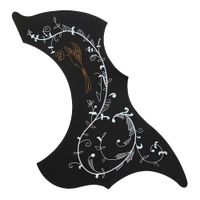 ADORNO PROTECTOR PARA GUITARRA NEGRO 25D SCORPION