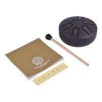 TAMBOR DE ACERO 3 PULGADAS 6 TONOS MEDITACION YOGA RMX STD 6