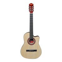 GUITARRA CUTAWAY 39"" NATURAL CUERDA NYLON MOD.SCG-030DB SCORPION