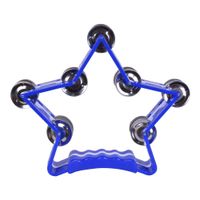 PANDERO FORMA DE ESTRELLA AZUL TR-10 RMX