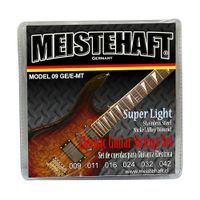SET DE CUERDAS PARA GUITARRA ELECTRICA MOD.09GE/E-MT MEISTEHAFT