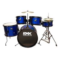 BATERIA JUNIOR 5PCS PLATILLO PISO AZUL JUDR 1A RMX