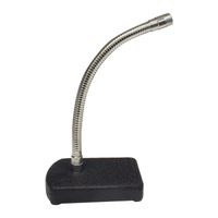 PEDESTAL SOBREMESA BASE CUADRADA PARA MICROFONO D-5 MEKSE