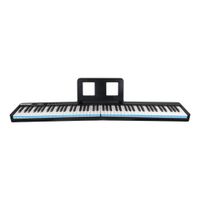 PIANO DIGITAL PORTATIL 88 NOTAS NEGRO EURO 8600 MEISTEHAFT