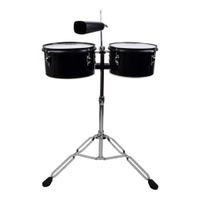 TIMBALETA DE MADERA 10 11 NEGRA XRD 1011BK RMX