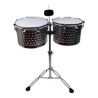 TIMBALES HQ 15 14 CON CENCERRO SILVER MART DR 2SL SCORPION