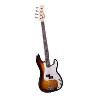 BAJO 4 CUERDAS SUNBURST INCLUYE FUNDA SCORPION MOD.SDD-612SB