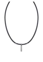 Cadena de Hombre Cat J005N10112 Plateado-Negro