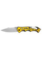 CUCHILLO NAVAJA PLEGABLE CAT 980524 PUNTA CURVA