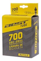 Cámara Bicicleta Best 700 X 35c Valvula Bicicleta Butilo