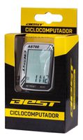 Ciclocomputador Best As-7000-3l Con Cable 8 Funciones