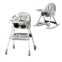 Silla Comer Bebe Doble Altura Safe Baby Mecedora Reclinable