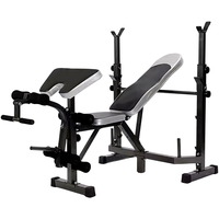 Press Banca Abdominal inclinable  y declinable + Banco Scott