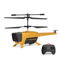 Helicóptero Avión Recargable Niños Control Remoto Gold