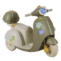 Moto Vespa Eléctrica Infantil DinoRide con Maletin