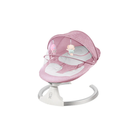 Silla Mecedora Electrica Inteligente Bebés Multifuncion Rosa