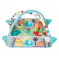 Gimnasio Cuna Alfombra de Actividades Acolchada 6 en 1