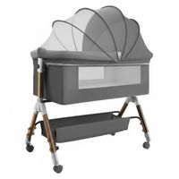 Cuna Colecho Moises Bebe Mecedora Con Mudador