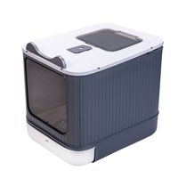 Arenero Cerrado con Bandeja 2 puertas, Baño Gatos y Pala