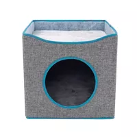 Cama Mascota Soft Confort Transportable Con Techo 34cm