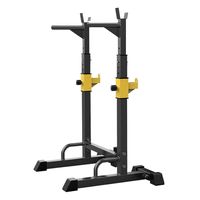 Atril Extendible Para Sentadillas, Fondo Y Press Banca