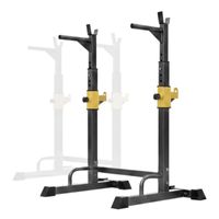 Atril Extendible Para Sentadillas, Fondo Y Press Banca