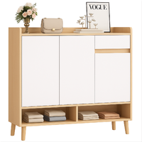 Zapatero Bicolor Elegance 3 Puertas Organizador Estante 81