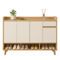 Zapatero Mueble Moderm 4 Puertas y Cajón 143CM