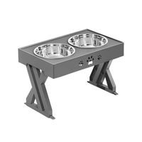 Comedero Bebedero 3 Alturas Adaptable Para Mascotas