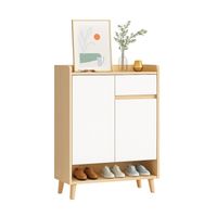 Zapatero Bicolor Elegance 2 Puertas Organizador Estante 61 cm