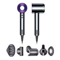 Secador De Pelo Tipo Dyson Supersonic Con Difusor Morado