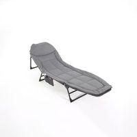 Catre Campaña Acolchado Cama Camping Plegable Outdoor