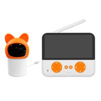 Camara Monitor Bebe Vision Nocturna Lcd 4.3"" Con Microfono