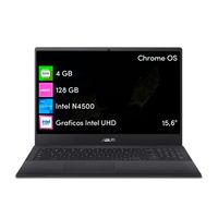 Notebook Chromebook Asus Celeron 4GB 128GB SSD 15.6' FHD